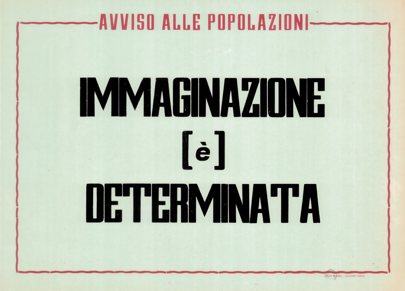 Carmelo Romeo Lillo Luciano Trina 1972 Germinale